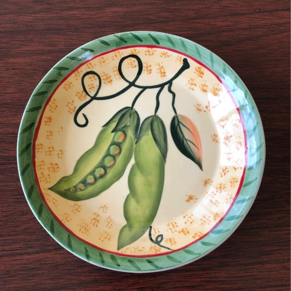 NEW  Fitz and Floyd Le Marche appetizer Plate.